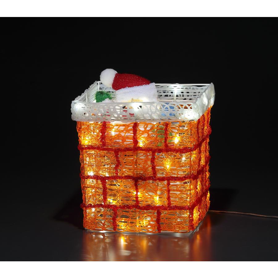 LEDムービングクリスタル 煙突サンタ WG-24312SA サンタクロース 動く