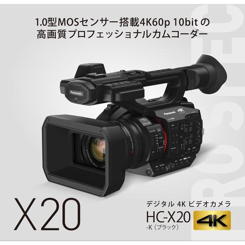 パナソニック HC-X20 デジタル4Kビデオカメラ ビデオカメラ HCX20