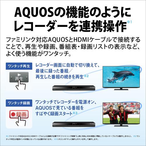 SHARP 2B-C10GW1 ブルーレイディスクレコーダー AQUOS ブルーレイ