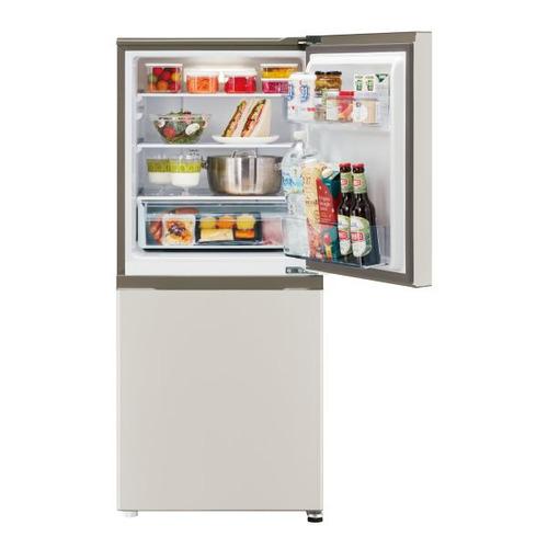 AQUA 冷蔵庫 170L 右開き 2ドア 幅53.0cm 大容量冷凍室 耐熱トップ