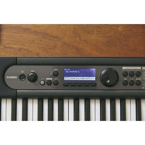 カシオ計算機 LK-540BK 光ナビゲーションキーボード 200曲内蔵 61鍵