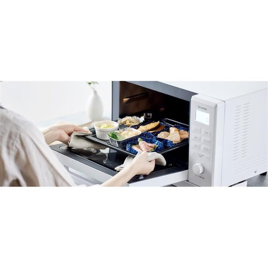 アイリスオーヤマ スチームオーブンレンジ 24L ホワイト [キッチン