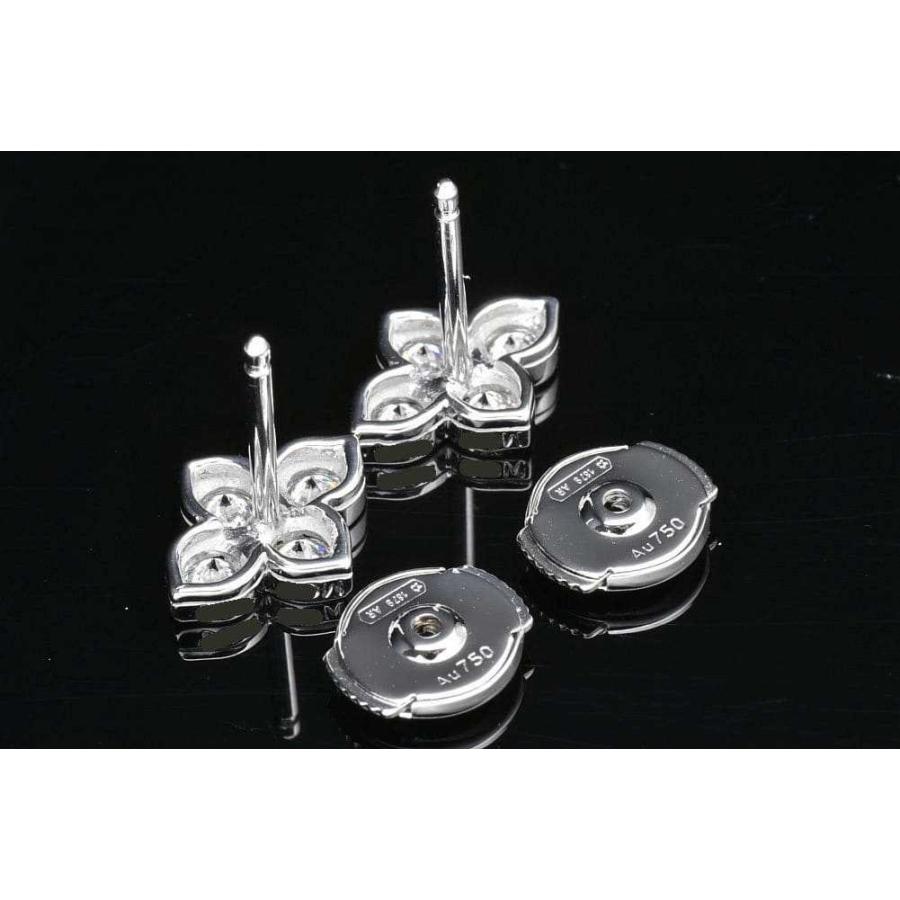 Cartier（カルティエ） ヒンドゥ ダイヤモンド ピアス K18WG ホワイト