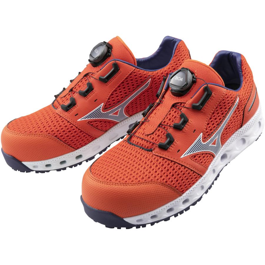 オールマイティ MIZUNO VH51L F1GA230654 オレンジ×ブルー ミズノ 安全