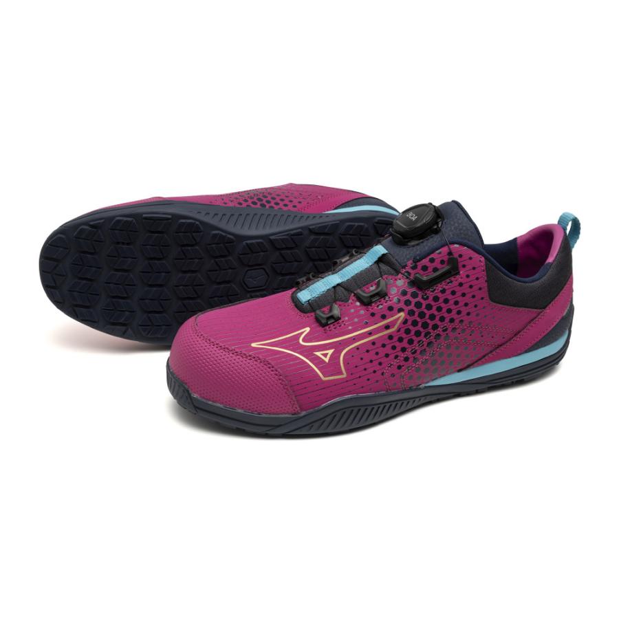 オールマイティ MIZUNO TDII51L BOA F1GA241350 ピンク×ゴールド