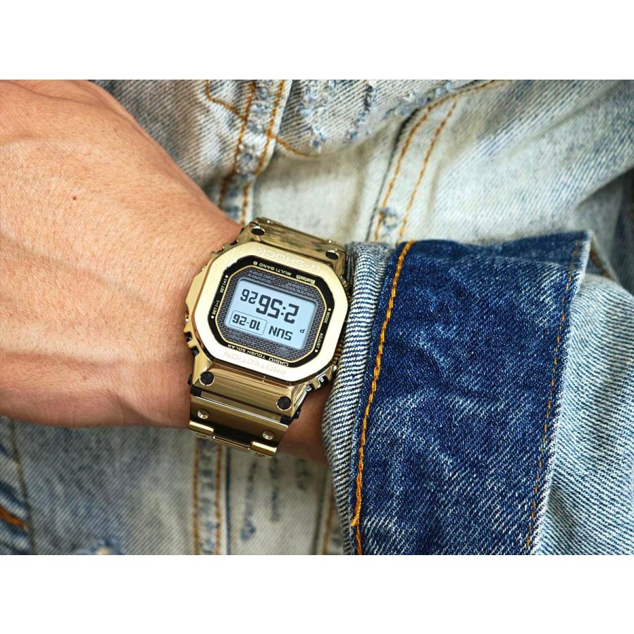 G-SHOCK カシオ Gショック GMW-BZ5000GD-9JF MIP液晶 フォント切替え