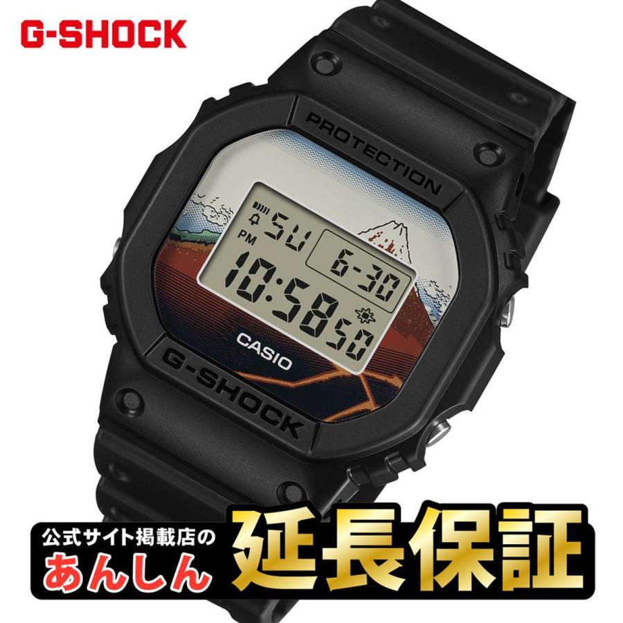 G-SHOCK カシオ GショックDW-5600KHSH25-1JR 葛飾北斎 made in Japan