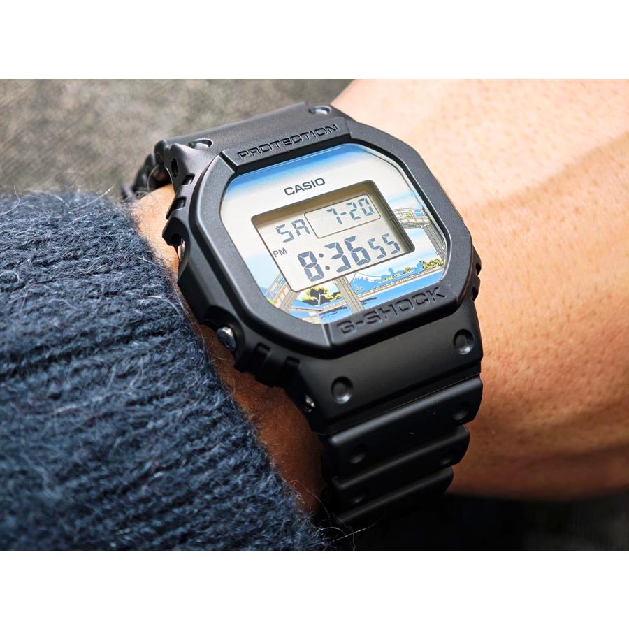 G-SHOCK カシオ Gショック DW-5600KHFM25-1JR 葛飾北斎 made in Japan