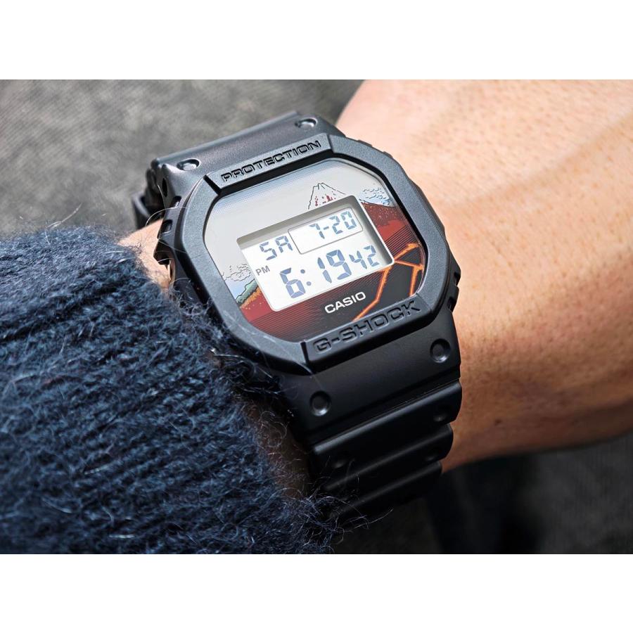 G-SHOCK カシオ GショックDW-5600KHSH25-1JR 葛飾北斎 made in Japan