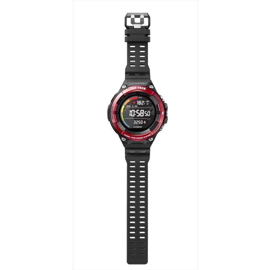 PRO TREK カシオ スマートウォッチ WSD-F21HR-RD 心拍計測 プロ