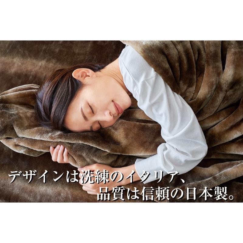 カルドニード ノッテ3 掛け毛布 シングル (140×200cm) 毛布 防寒