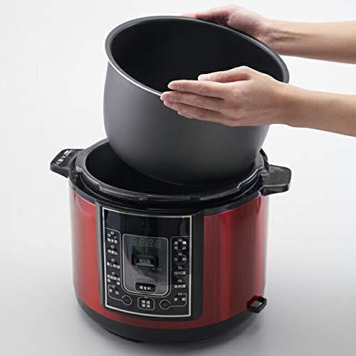 多機能電気圧力鍋 クックピース 大容量 5L 5合COOK PEACE MX-1801R