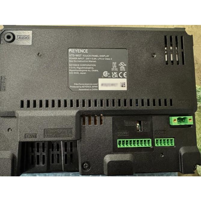 KEYENCE VT5-W07 タッチパネル + PSR-SC24 30W電源 KEYENCE VT5-W07