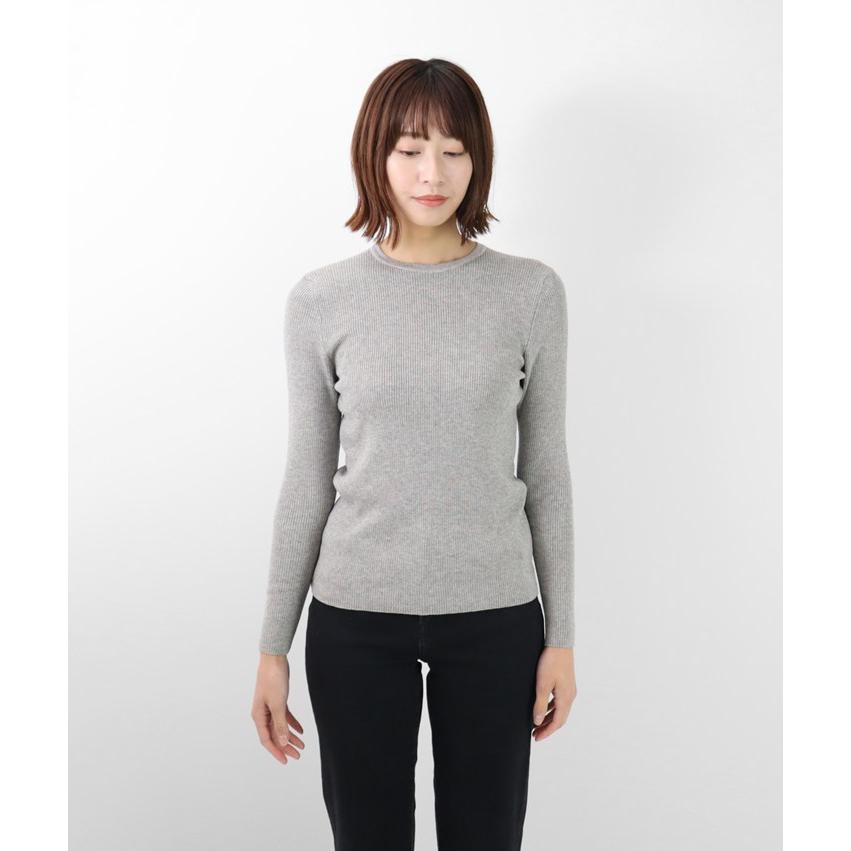 PRODIGAL（プロディガル） シルクカシミヤ リブセーター 長袖