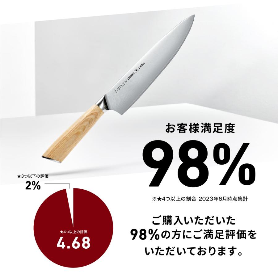 恵比寿刃（YEBISUYAIBA） 包丁 hana 三徳包丁 三徳 牛刀 肉切り包丁 筋