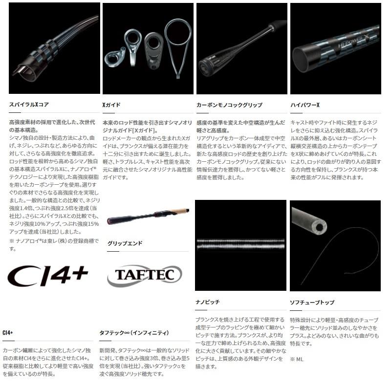 シマノ（SHIMANO） セフィアエクスチューンMB S83ML : 釣具のFTO