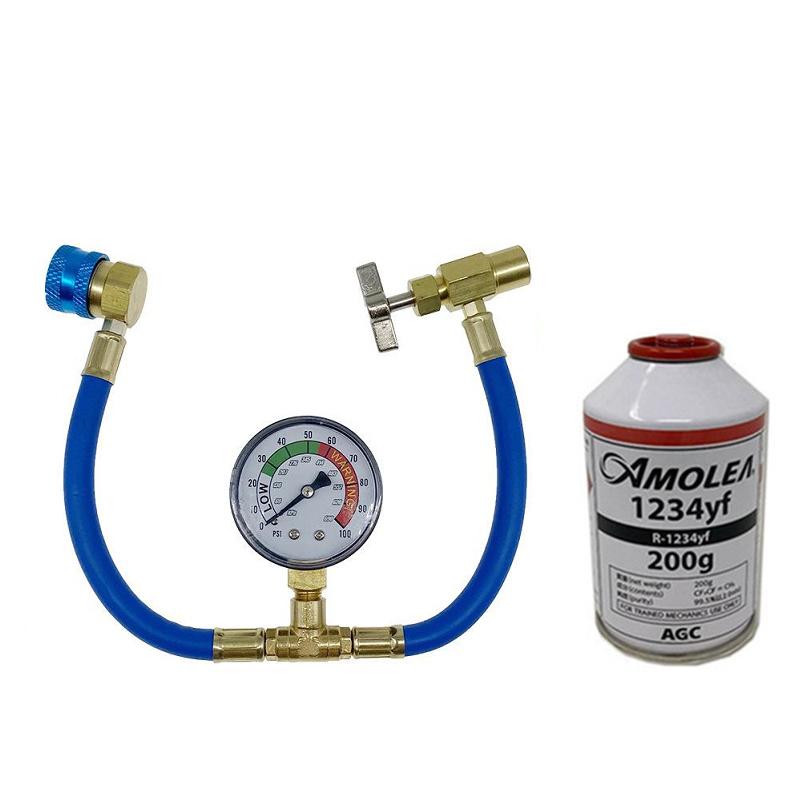 送料無料 新型カーエアコン 1234yfクーラー専用 冷気復活 カーエアコン