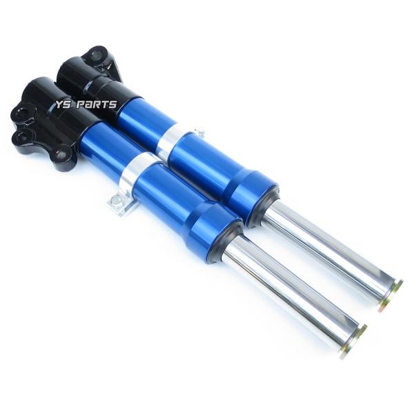 復刻！高品質 20mmローダウンフロントフォーク黒 青 グランドアクシス