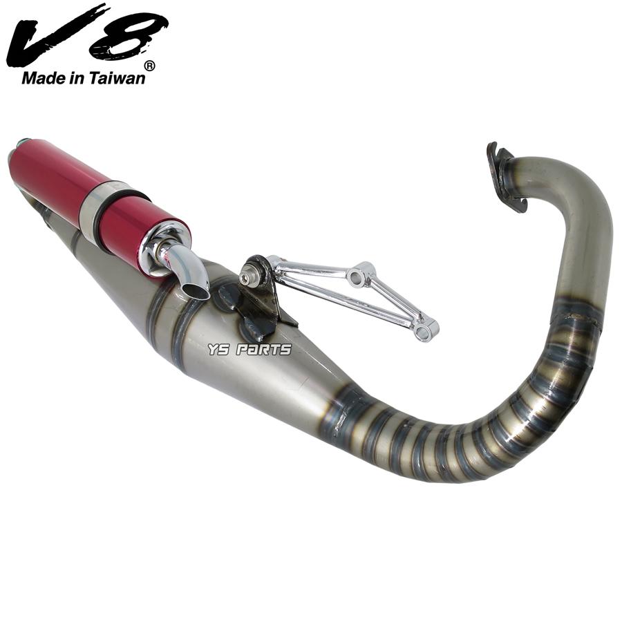 68cc〜ボアアップ対応 高品質V8スポーツチャンバー赤 スーパーディオ