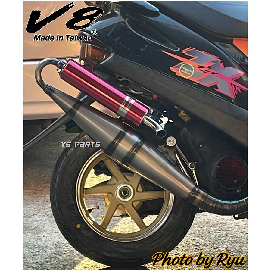 68cc〜ボアアップ対応 高品質V8ユーロチャンバー赤 スーパーディオ