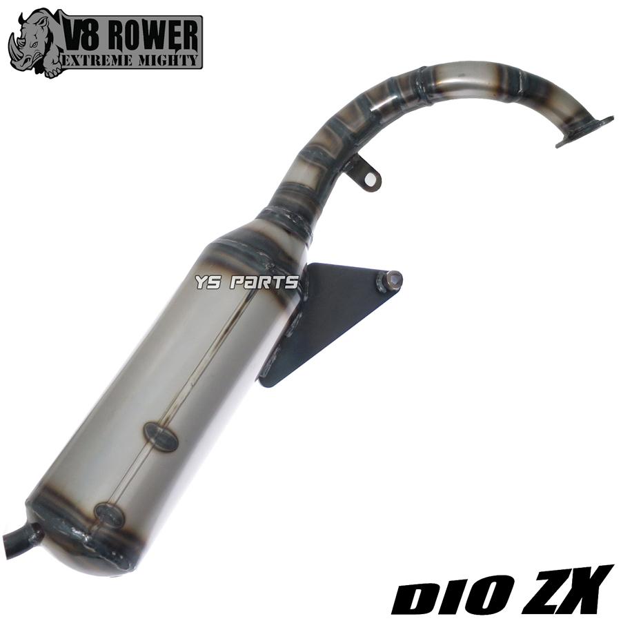 75cc-超ボアアップ対応 V8軽量スポーツチャンバー銀 Live Dio ライブ