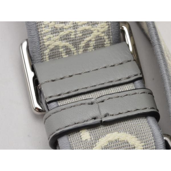 LOEWE（ロエベ） アナグラム ショルダーストラップ GP×ファブリック