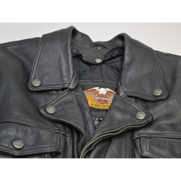 ハーレーダビッドソン Harley-Davidson ライダース ジャケット AN