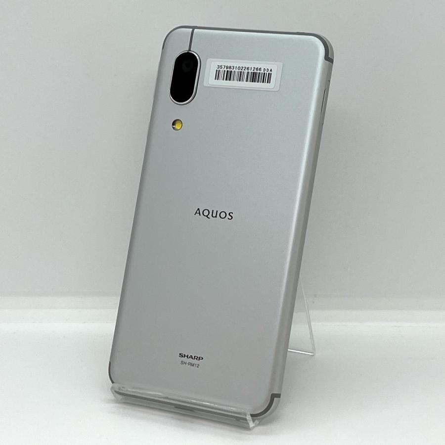 AQUOS sense 【美品】AQUOS sense3 lite SH-RM12 シルバー 楽天