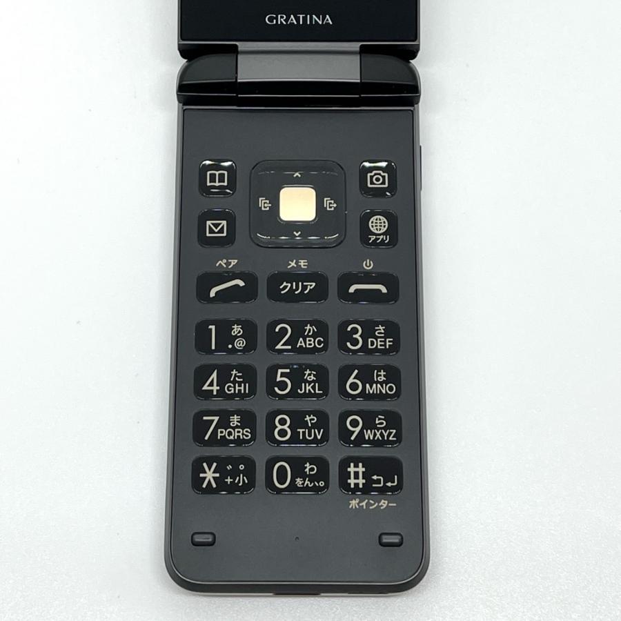 KYOCERA（京セラ） 【美品】GRATINA KYF39 墨 au SIMロック解除済 4G