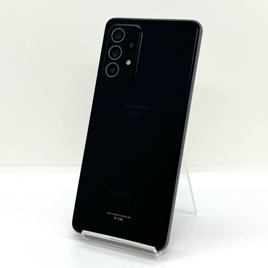 Galaxy A A52 5G SC-53B オーサムブラック docomo SIMフリー 128GB