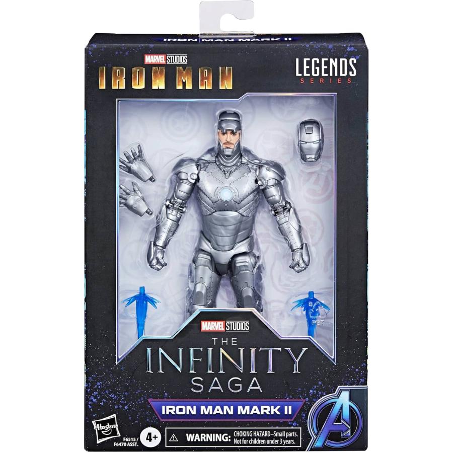 マーベル・レジェンド アイアンマン・マーク2 トニー・スターク素顔