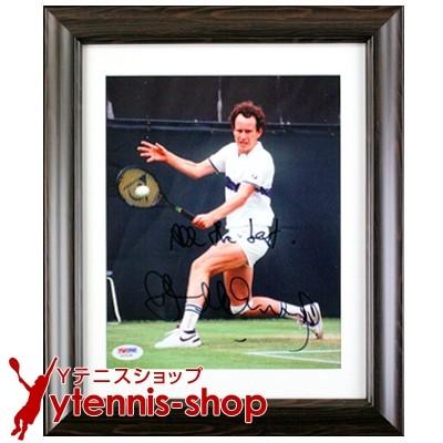 レア!! ジョン・マッケンロー選手 直筆サイン入り記念フォトパネル PSA