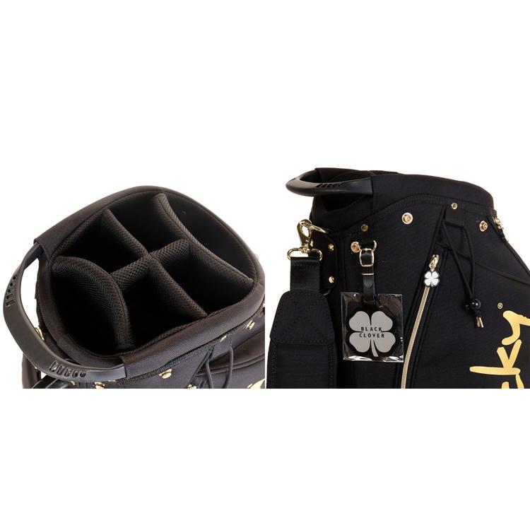 ブラッククローバー BLACK CLOVER ゴルフ キャディバッグ 9.0型