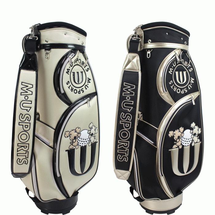 MU SPORTS MU スポーツ キャディバッグ ゴルフバッグ 8.5型 レギュラー