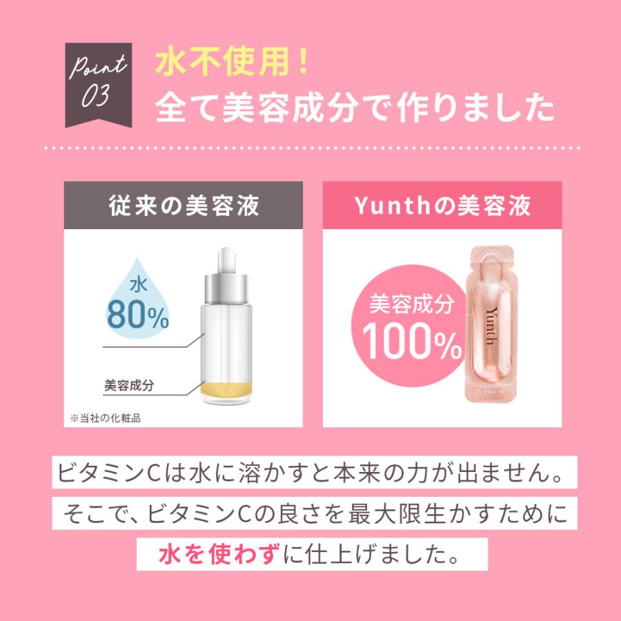 Yunth（ユンス） 生VC美白美容液+生VAダーマ美容液セット 爆買 : Yunth