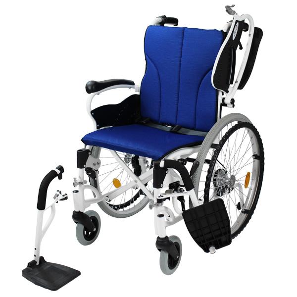 ケアテックジャパン 車椅子 折りたたみ コンフォート CAH-50SU 多機能