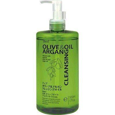 Deve ディブ オリーブ＆アルガン クレンジングオイル 500ml 熊野油脂