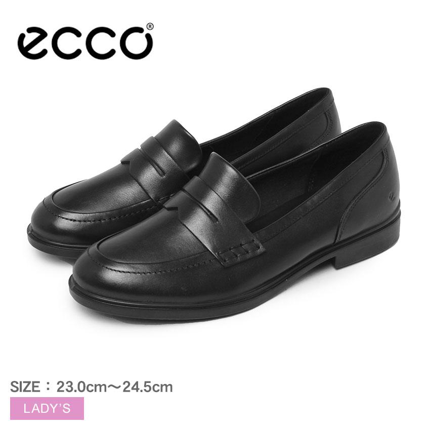 ecco（エコー） ローファー レディース ECCO 209803 ブラック 黒 靴