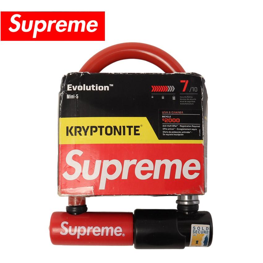 Supreme（シュプリーム） U字ロック × Kryptonite Evolution Mini-5