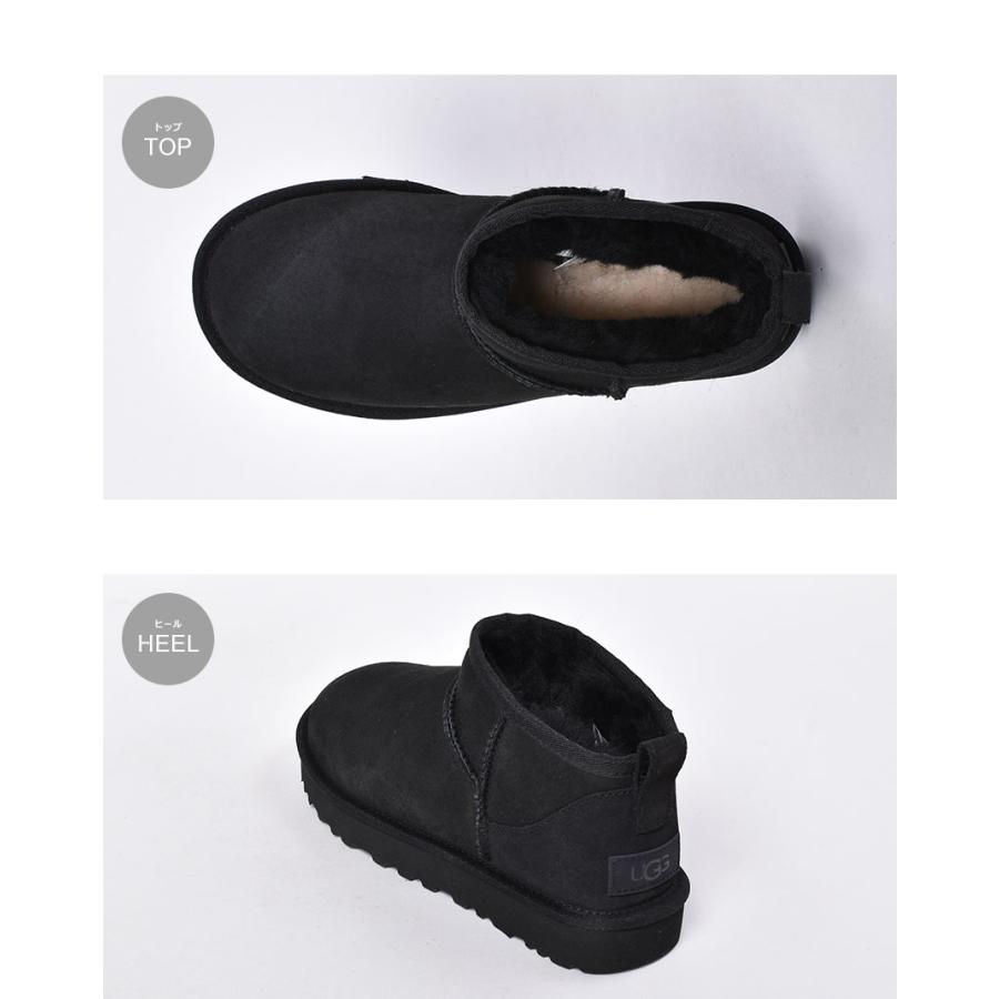 UGG（アグ） ムートンブーツ レディース クラシック ウルトラ ミニ UGG