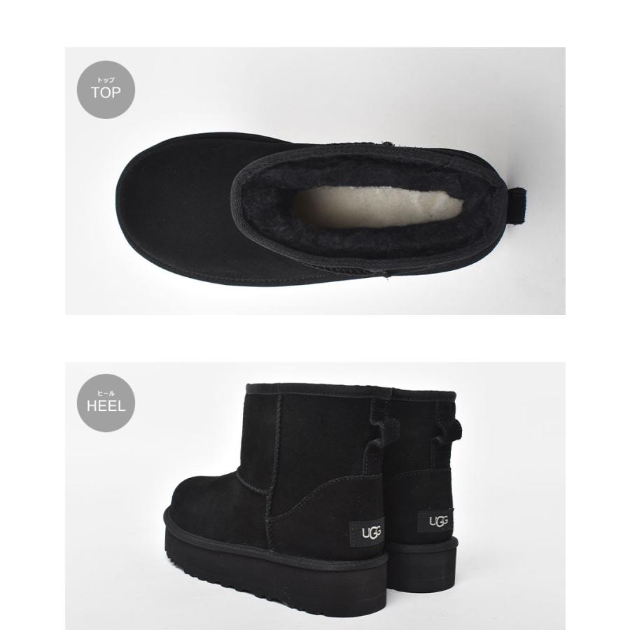 UGG（アグ） ムートンブーツ レディース CLASSIC MINI PLATFORM UGG