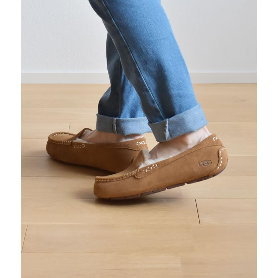 UGG（アグ） モカシン レディース アンスレー UGG 1106878 ブラック 黒