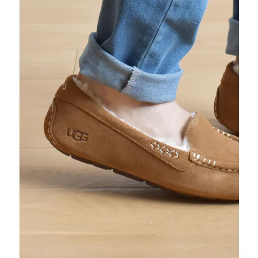 UGG（アグ） モカシン レディース アンスレー UGG 1106878 ブラック 黒