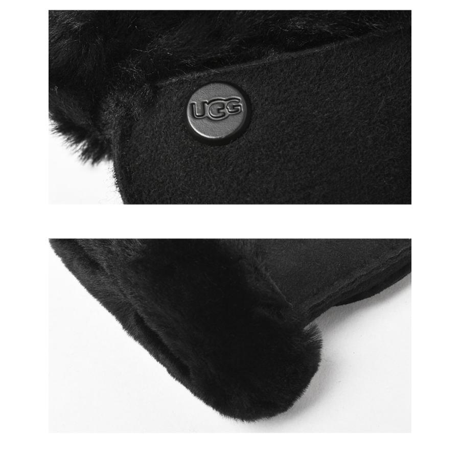 UGG（アグ） 手袋 レディース シープスキン ホイップステッチ グローブ