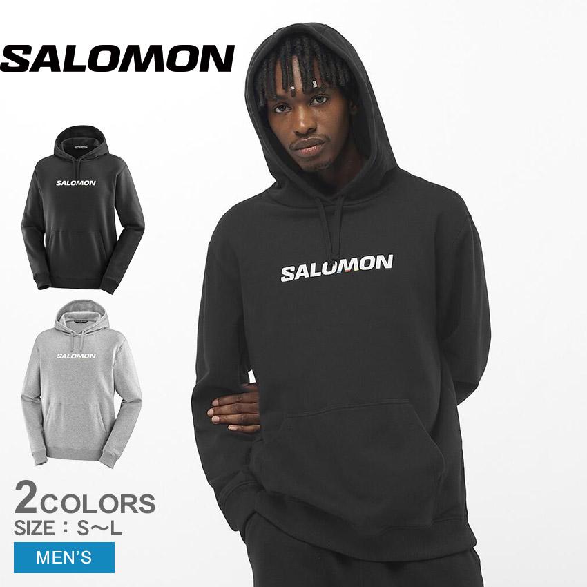 SALOMON（サロモン） パーカー メンズ LOGO PERFORMANCE HOODIE