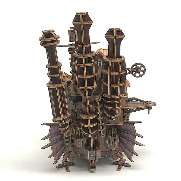 スタジオジブリ ハウルの動く城 ki-gu-mi ハウル城カラーVer. (木製