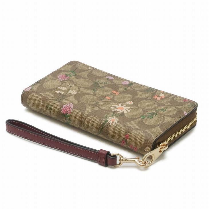 COACH（コーチ） 【並行輸入品】コーチ 財布 レディース 長財布 花柄