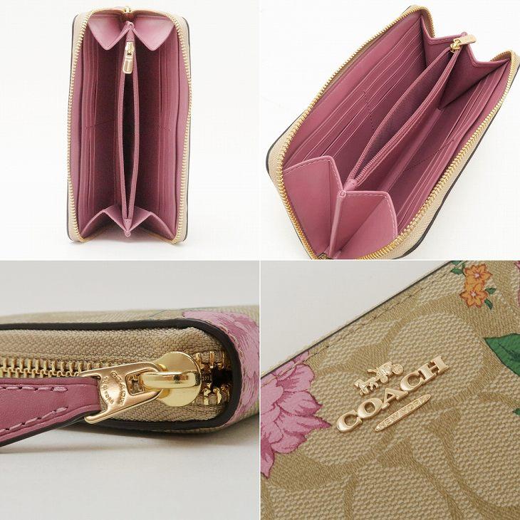COACH（コーチ） 【並行輸入品】コーチ 財布 レディース 長財布 花柄