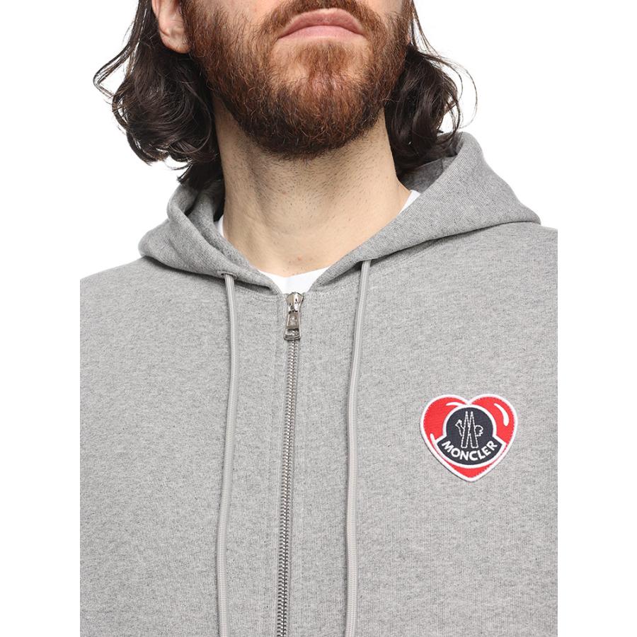 MONCLER（モンクレール） パーカー メンズ スウェット 裏毛 ハート