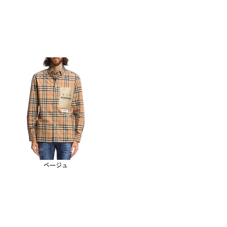 BURBERRY（バーバリー） シャツ ブランド 長袖シャツ チェックシャツ